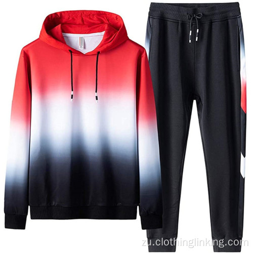 I-Tie Dye Hoodies Gym Jogger yama-Women sets